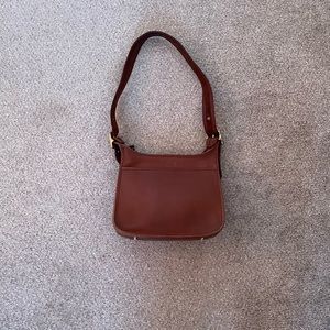 COACH Vintage 9966 Brown Leather Legacy Zip Crossbody Shoulder Bag